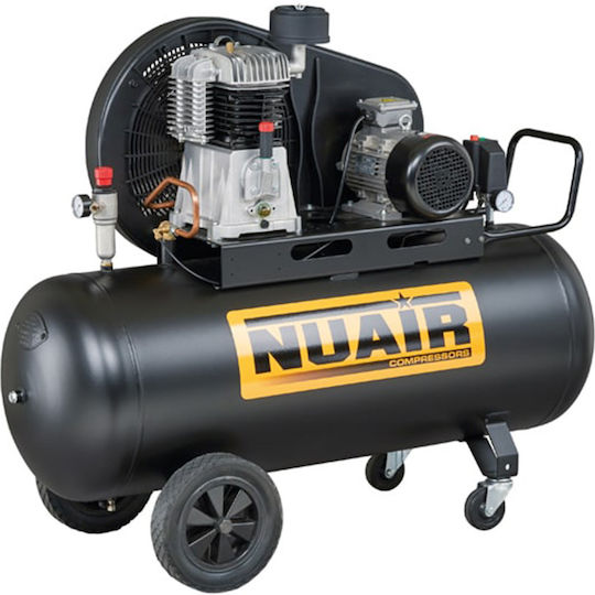 Nuair Τριφασικό Κομπρεσέρ Αέρος με Ισχύ 5.5hp και Αεροφυλάκιο 500lt