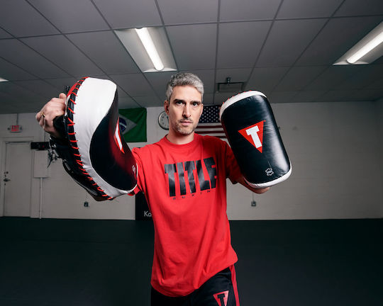 Title Boxing PAO Pads за бойни изкуства 2бр Черен
