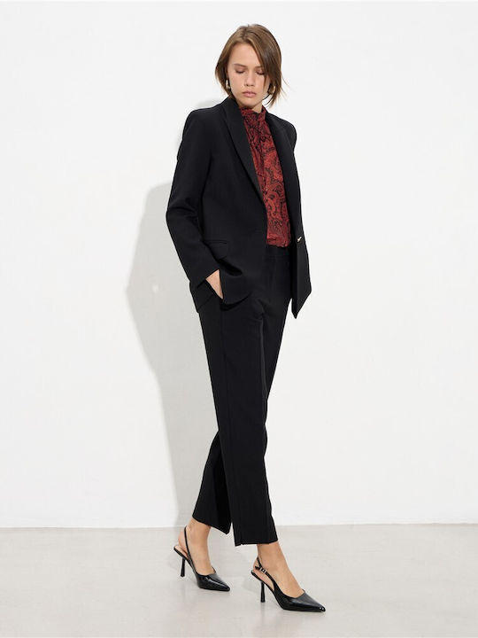 Passager Lung Blazer pentru femei Sacou Blazer