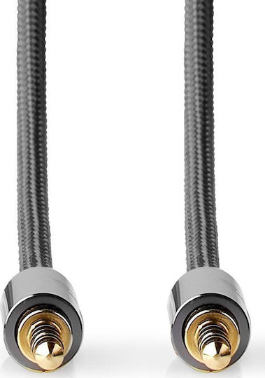 Nedis Cablu Audio Jack 3,5 Mm Male - 3,5 Mm Male Negru 5m Profigold
