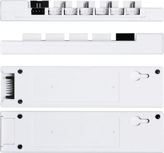 Lian Li Edge Hub 4x Usb 6x Pwm White Eg-hub01w