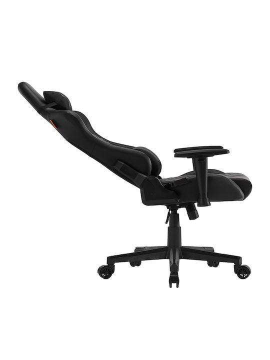 SENSE7 Spellcaster Senshi Artificial Leather Gaming Chair with Adjustable Arms Black