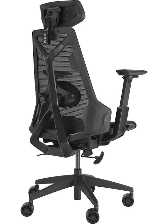 Asus Rog Destrier Gaming Stuhl mit verstellbaren Armlehnen Schwarz