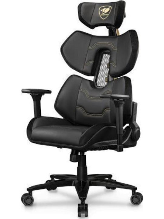 Cougar 3MTREGLB.0001 Καρέκλα Gaming Δερματίνης Μαύρη