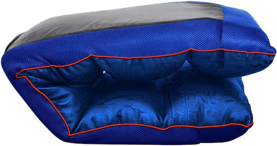 Vielseitiger Sitzsack Pouf GXT 718SM Rayzee Blau 44x50x130cm