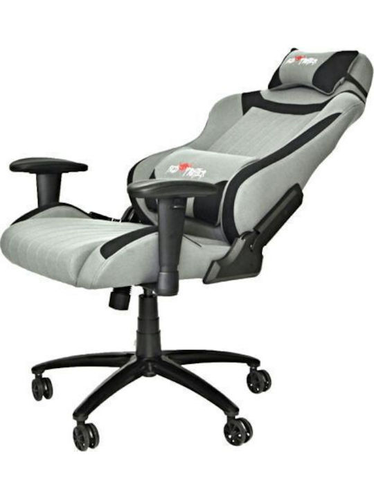 Red Fighter C3 Καρέκλα Gaming Δερματίνης με Ρυθμιζόμενα Μπράτσα Γκρι