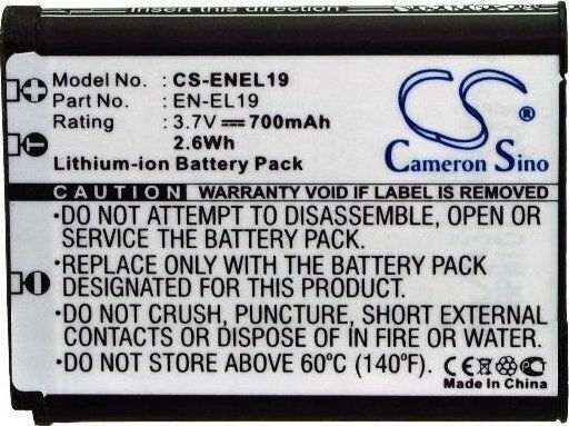 Cameron Sino Kamera Batterie Nikon/np-bj1 Npbj1 SB7710