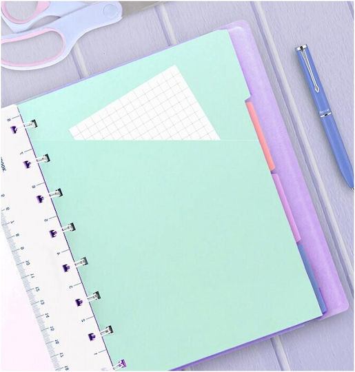 Filofax Σημειωματάριο A5 Ριγέ Πολύχρωμο
