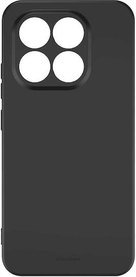 Spacecase Silicone Back Cover Silicone Black (Xiaomi 15T)