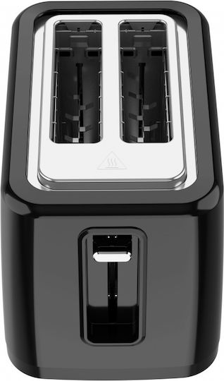 AENO Toaster 2 Slots 930W Black