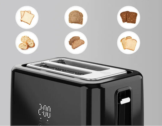 AENO Toaster 2 Slots 930W Black