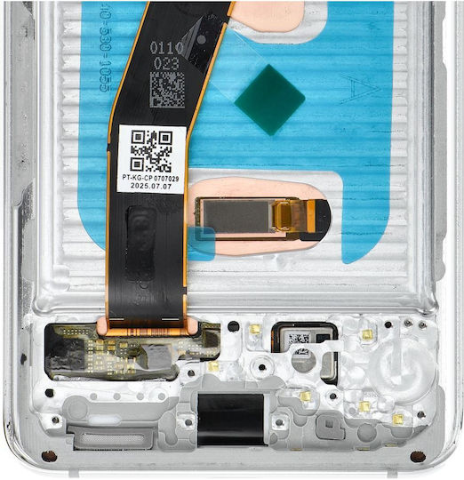 Дисплей Soft OLED за SAMSUNG S20 4G (Бял)