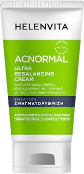 Helenvita Acnormal Ενυδατική & Αντιγηραντική Κρέμα Προσώπου κατά της Ακμής & της Ερυθρότητας με Ρετινόλη & Νιασιναμίδη 60ml