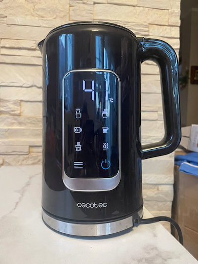 Cecotec Thermosense 500 Touch Βραστήρας 1.7lt 2200W Καφέ