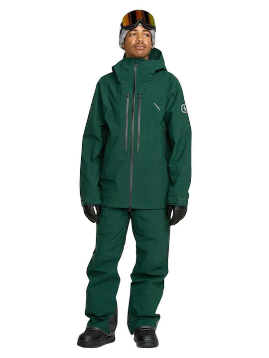 Volcom Anyox Guide Men's Ski & Snowboard Jacket Green G0652601-BGR