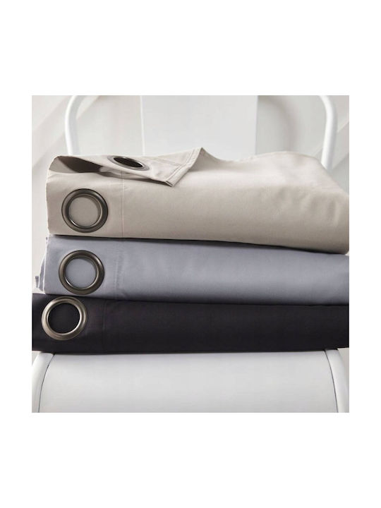 Today Curtain Blackout with Grommet Gray 140x240cm
