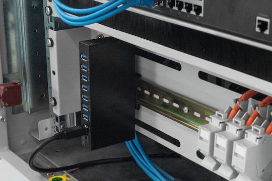 Digitus USB-Hub 8 Anschlüsse USB 3.0 mit USB-A Anschluss