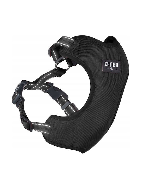 Chaba Chaba Guard Comfort Karness L 2 5cm/52-64cm Μαυρο