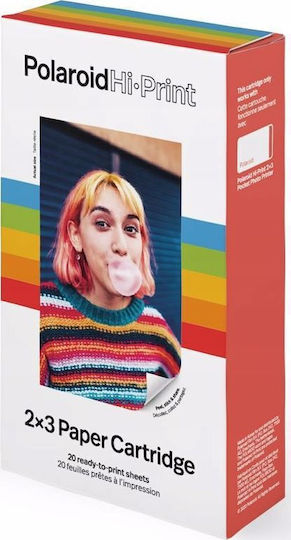 Polaroid Hi-Print Фотографска Хартия Instant 2x3 За Принтери С Термична Сублимация/Трансфер 20 Листа