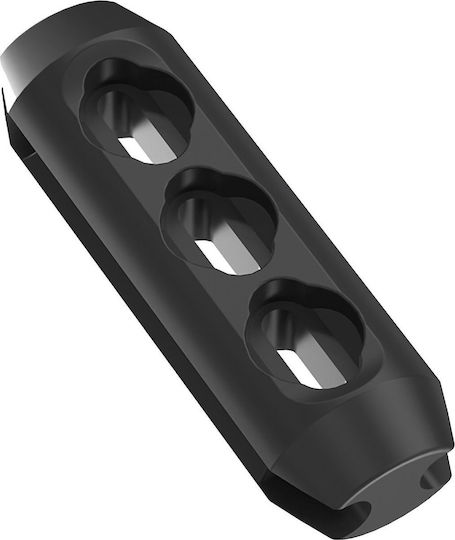 RealPower Geflochten USB zu Blitzschlag / Typ-C,TC-TC / Micro-USB Kabel Grün 1m (439650)