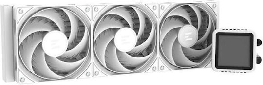 Zalman ALPHA2 DS A36 Wasserkühlsysteme AIO CPU mit 3 Lüfterabmessungen 120mm und RGB Beleuchtung Weiße