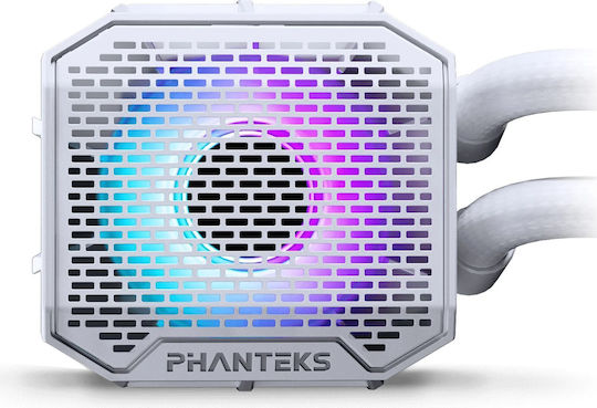 Phanteks Glacier One 360M25 Gen2 Water Cooling System AIO CPU with 3 Fans 120mm and DRGB Lighting White