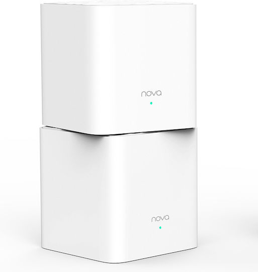 Tenda MW3 WiFi Mesh Network Access Point Wi‑Fi 5 Dual Band (2.4 & 5GHz) in Double Kit