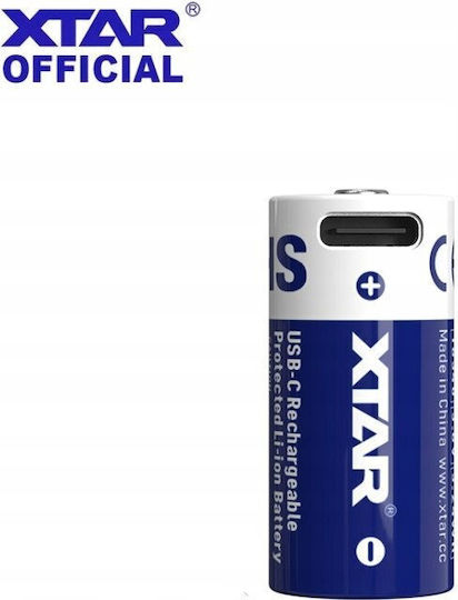 XTAR Επαναφορτιζόμενη Μπαταρία 16340 Li-ion 900mAh 3.7V