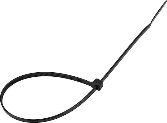 Neo Plastic Cable Ties 450mm x 4.8mm in Black Colour (50 pcs)