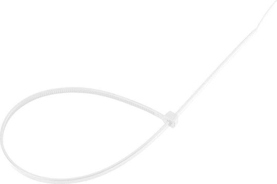 Neo Δεματικά Καλωδίων Πλαστικά 200mmx3.6mm σε Λευκό χρώμα (100τμχ)
