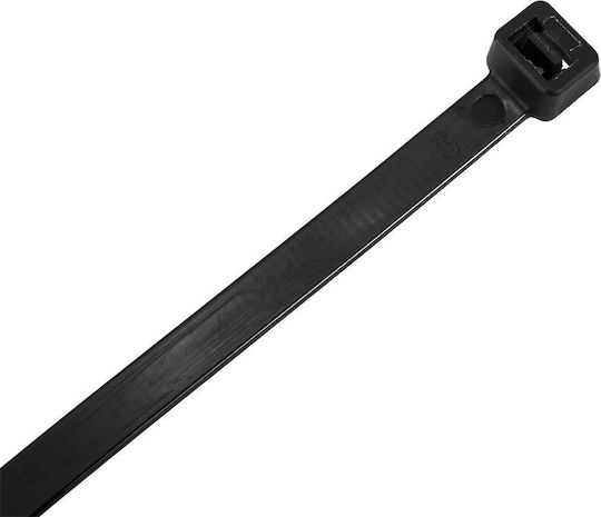 Neo Δεματικά Καλωδίων Πλαστικά 500mmx7.6mm σε Μαύρο χρώμα (50τμχ)