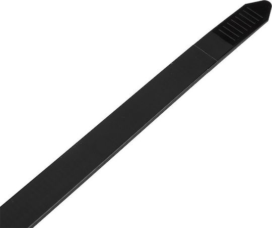 Neo Δεματικά Καλωδίων Πλαστικά 700mmx12mm σε Μαύρο χρώμα (50τμχ)