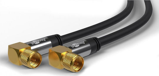 Goobay Satellite Cable F-Connector male - F-Connector male 3m (70578)