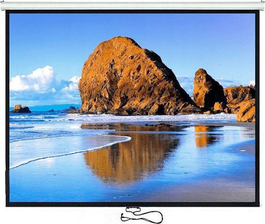 Maclean Energy Οθόνη Προβολής Projector Τοίχου με Λόγο Εικόνας 4:3 200x150cm / 100"