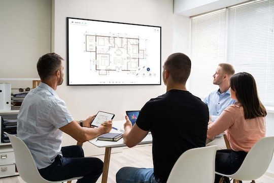 Optoma H1F2C0GBW101 Digitale Anzeigetafel LED 4K UHD 75 Zoll