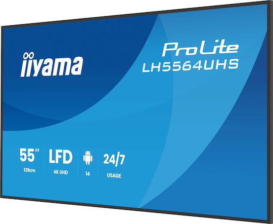 Iiyama LH5564UHS-B1AG Public Display LCD VA 4K UHD 55"