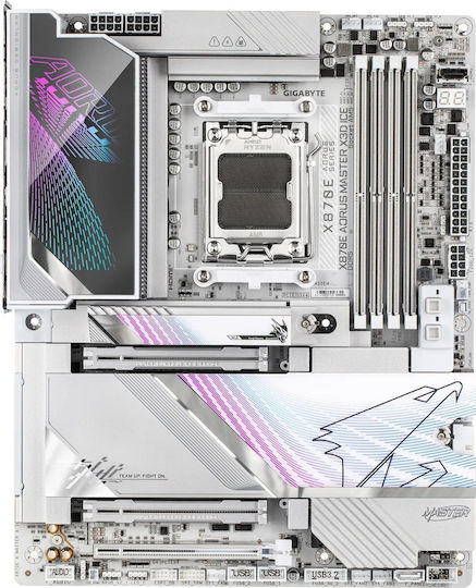 Gigabyte Placă De Bază X870E AORUS MASTER X3D ICE Wi-Fi ATX Cu Socket AMD AM5