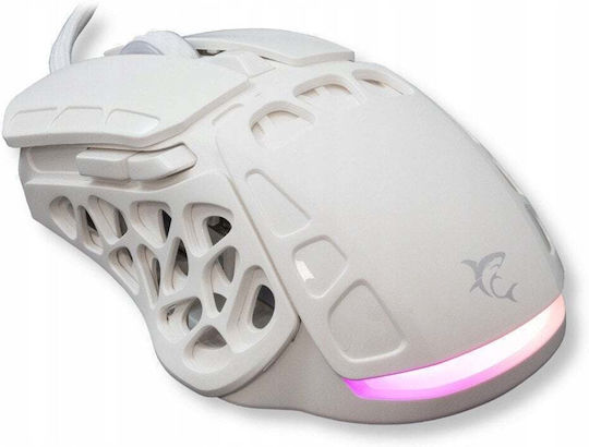 White Shark GM-5016 Ector RGB Gaming Ποντίκι 12000 DPI Λευκό