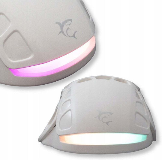 White Shark GM-5016 Ector RGB Gaming Ποντίκι 12000 DPI Λευκό