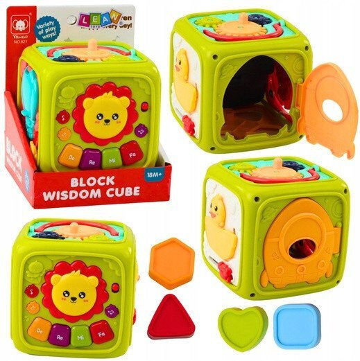 Lean Toys Κύβος Δραστηριοτήτων Interactive Educational