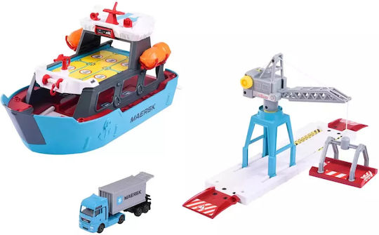 Majorette Bărcuță STAȚIA PORTUARĂ CREATIX MAERSK Pentru 5+ Ani