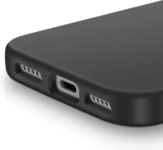 4smarts Magsafe Silicone Case Iphone 17 Pro Max Anti-scratch Black