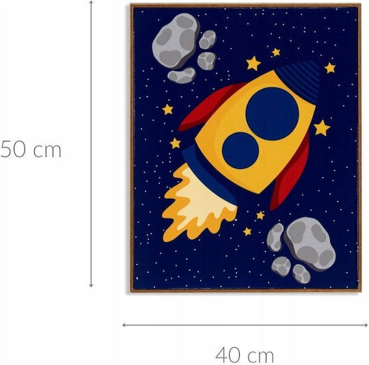 Gift Decor Kids Wall Art Framed 41.2x51.5cm