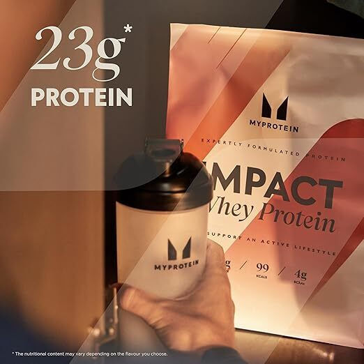 Myprotein Impact Whey Πρωτεΐνη Ορού Γάλακτος με Γεύση Φράουλα 1kg
