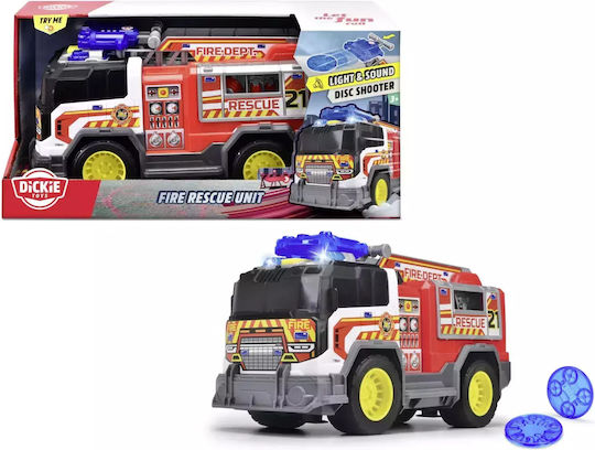 Dickie Truck Fire Truck Pull Back