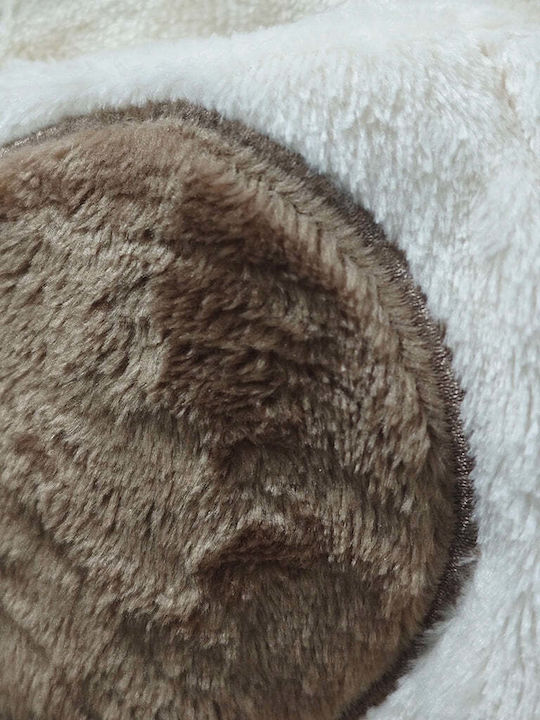Ustyle Pijama întreagă pentru copii De iarnă Catifelată Brown