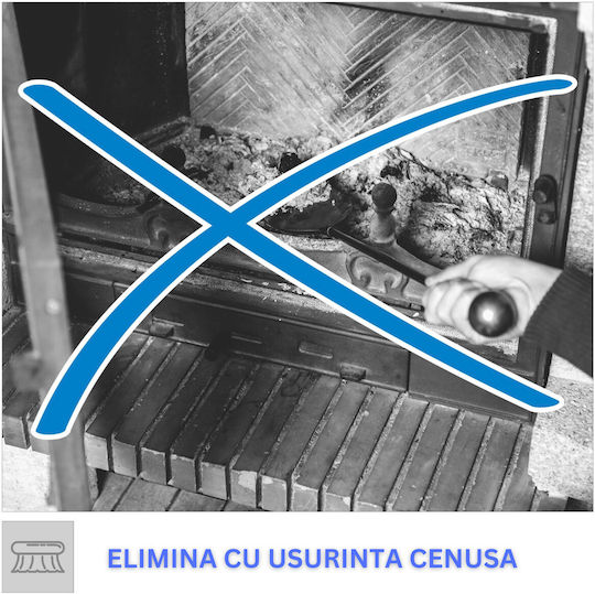 Invincio Aspirator pentru cenușă 600W cu recipient 4lt