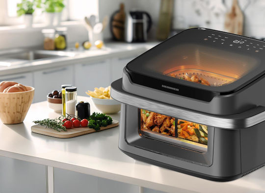 Heinner Air Fryer 10lt Μαύρο HAF-C10DB22GREY