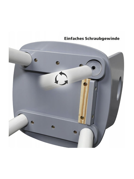 Kinder Tische Set mit Stühlen in Grau Kesper