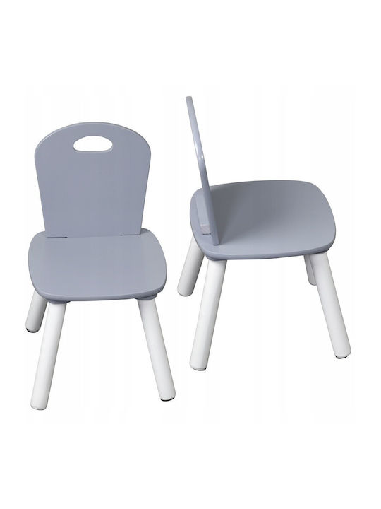 Kesper Kids Table Set with Grey Chairs Kesper